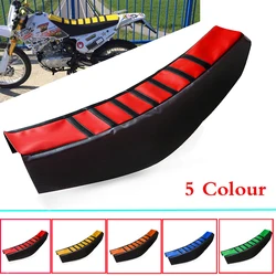 For HONDA XR230 XR250 XR400 MOTARD XR 230 250 Universal Motorcycle Seat Cover Motorbike Soft Striped Skid Resistant Seat Case