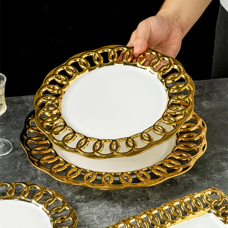 Gold Accent Plate