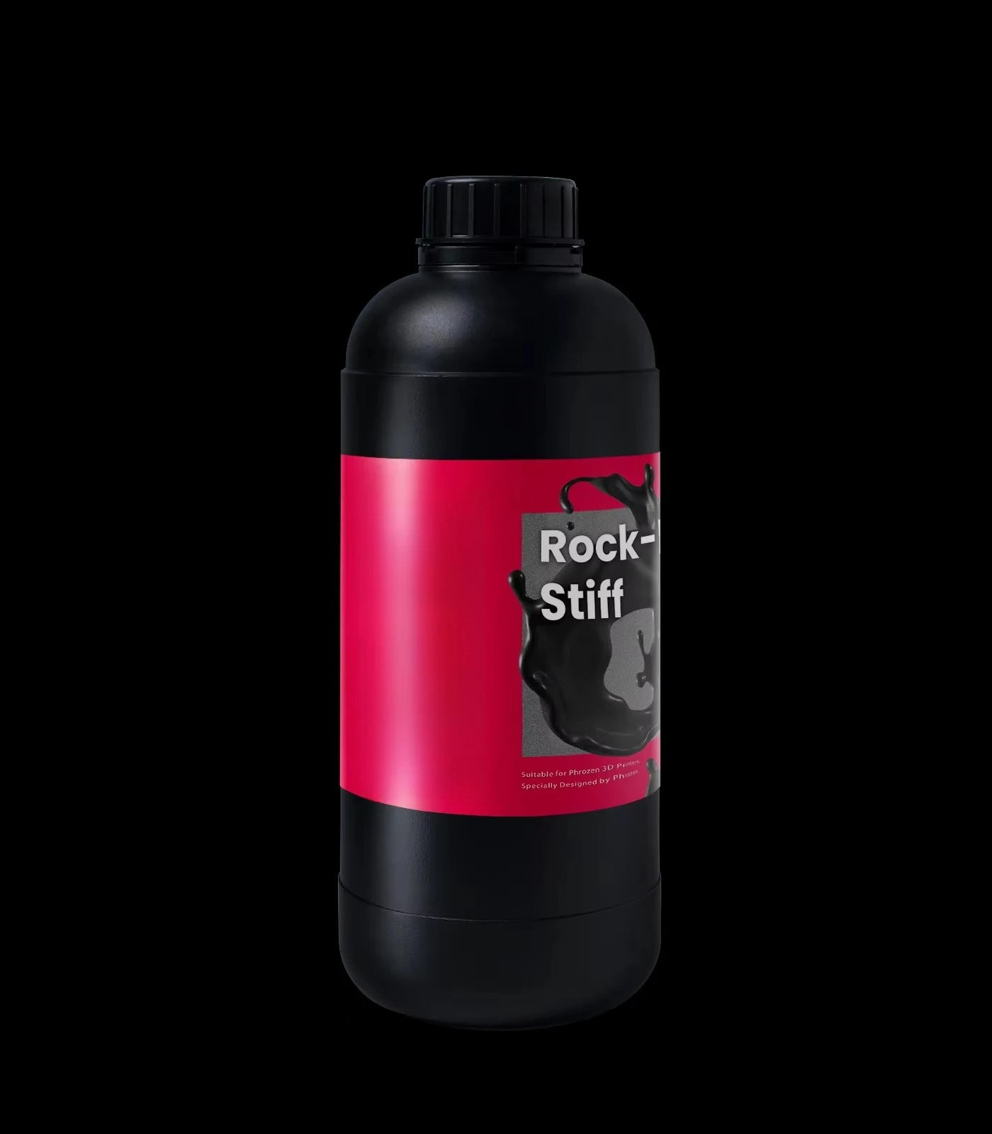 1KG Black High Stiff Hard UV Photopolymer Resin Heat Resistant Liquid Material Fit 405nm LCD DLP Engineering 3D Printing Parts
