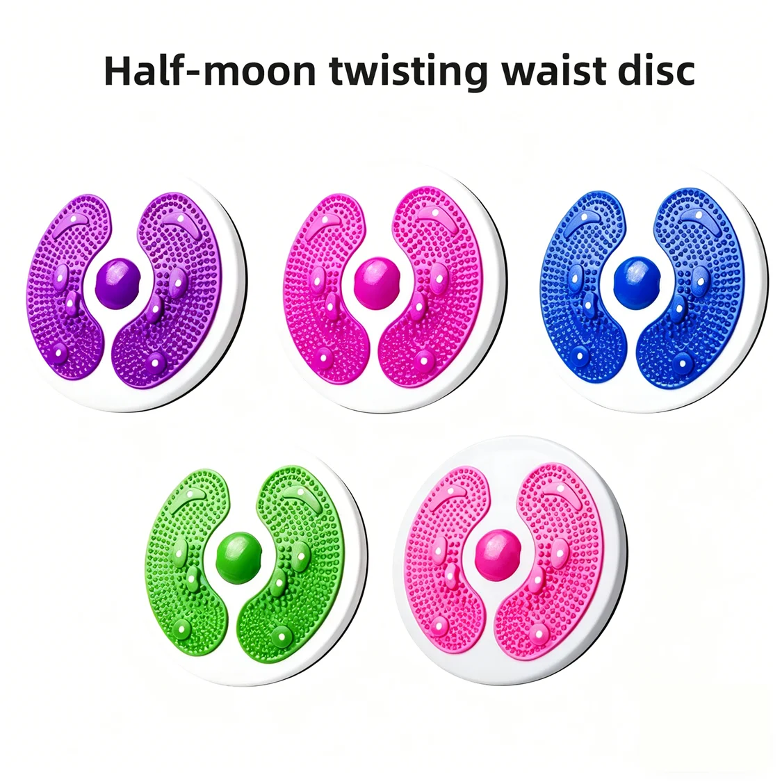 Rotating Twisting Waist Disc Abdominal Plate Exercise Machine for Women's Health Massage Body Training Mechanical Home
