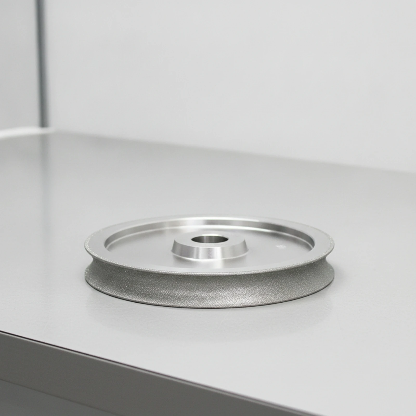 Diamond Grinding Wheel Three-Sided Grinding Wheel with Diamond Rim Long-Lasting Lowspark-Resistant for Lapidaries view 5