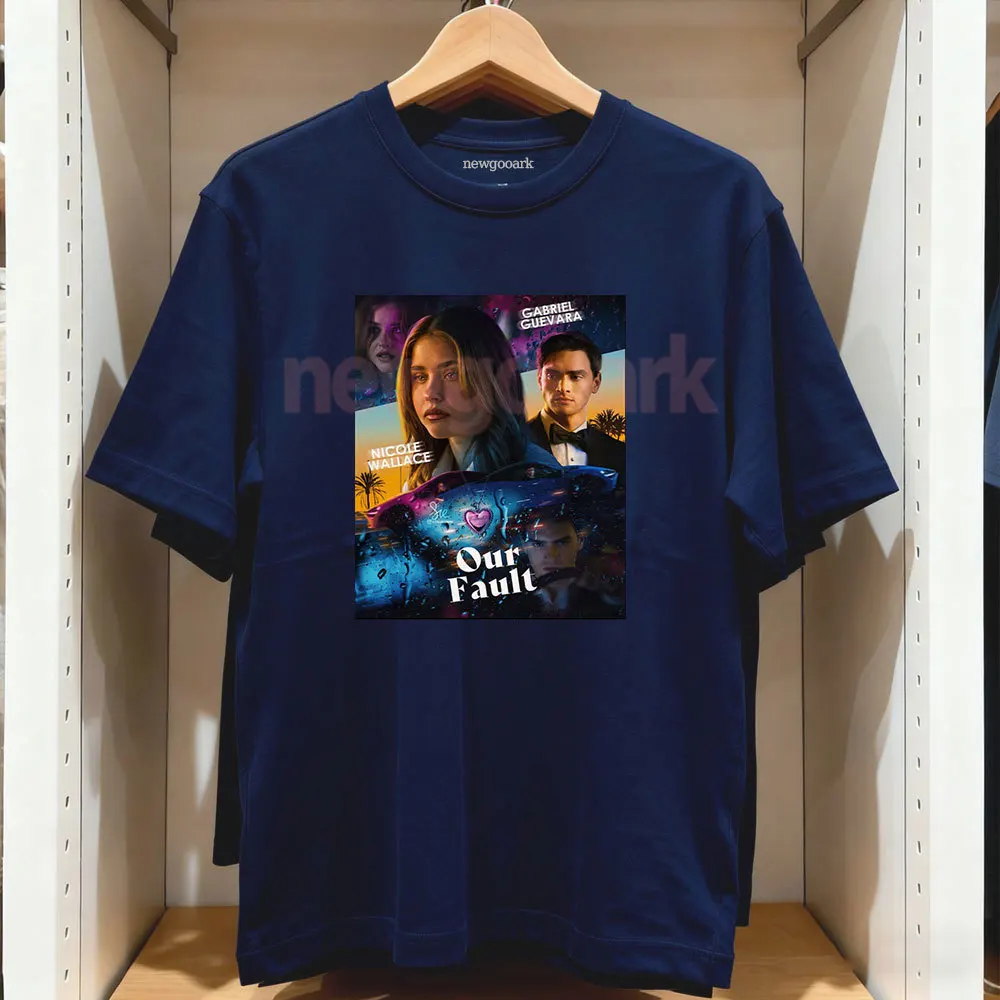 خطأنا كولبا ميا كولبا نوسترا اسبانيا قصة حب فيلم الجرافيك تي شيرت نوح موران نيك ليستر امرأة رجل زوجين القطن تي شيرت