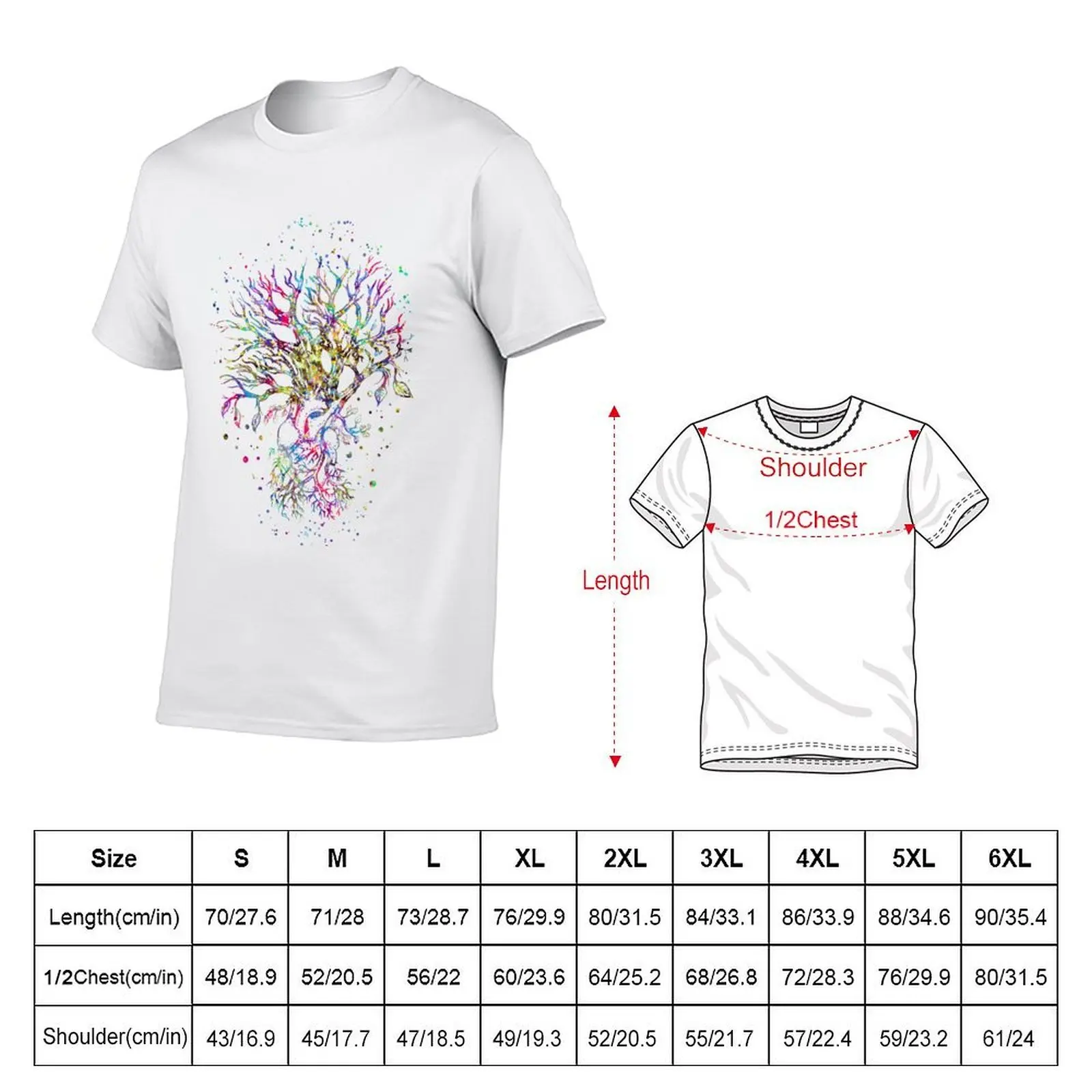 Anatomical heart, tree heart, tree rooted, tree rooted with heart T-Shirt cotton graphic tees quick drying men t shirt