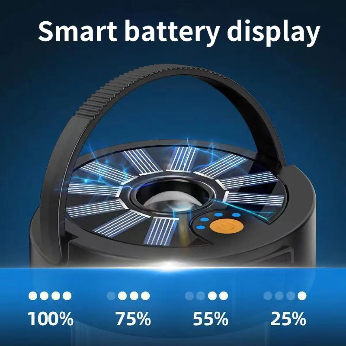 A Portable Solar Camping Light Outdoor Emergency Multifunctional Super Bright Flashlight Tent Protable Rechargeable LED Lamp