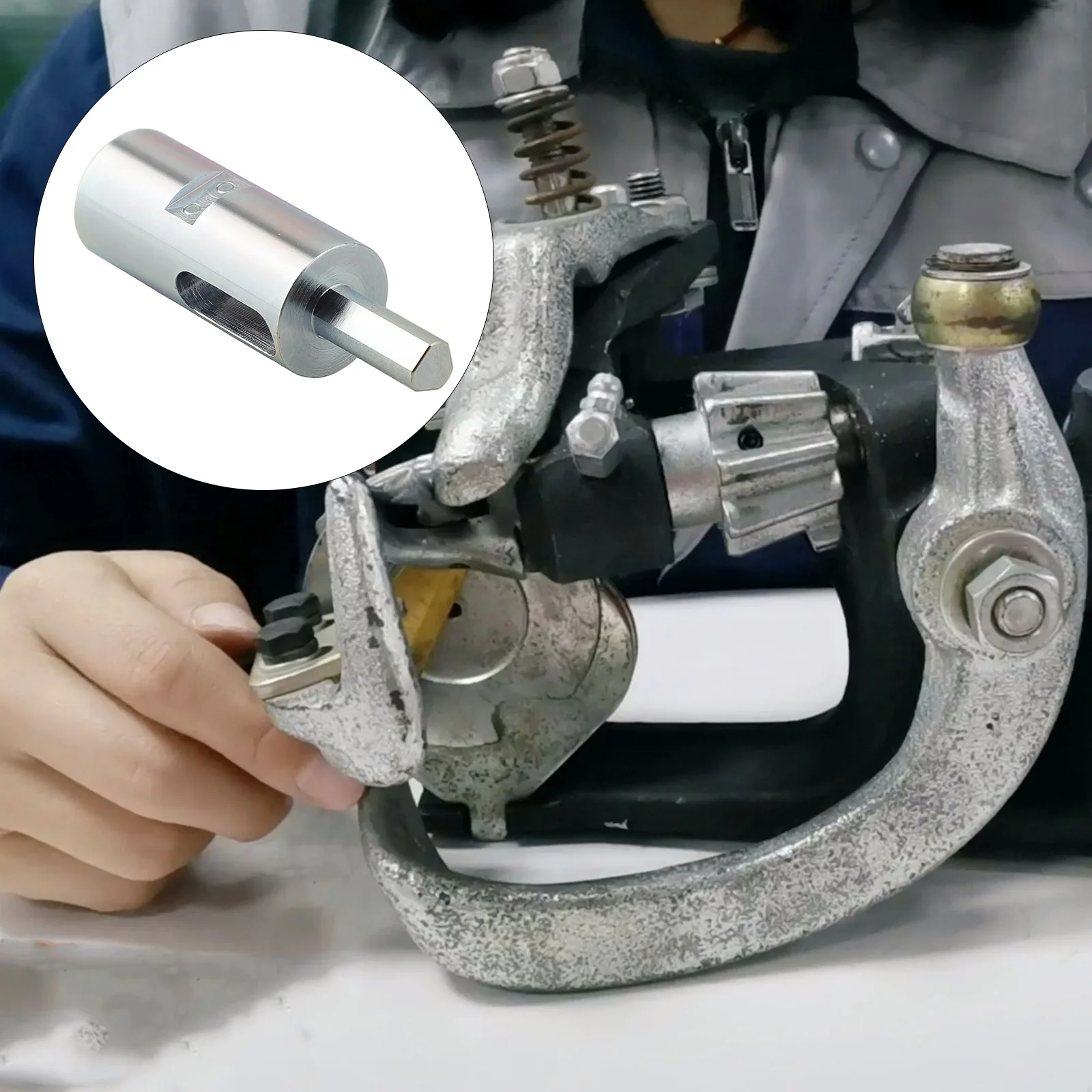 

Electric Drill 9 Gauge Wire Twister Chuck Attachment For Fence Cable Wire Winding Tool For Workshop And Garden Maintenance