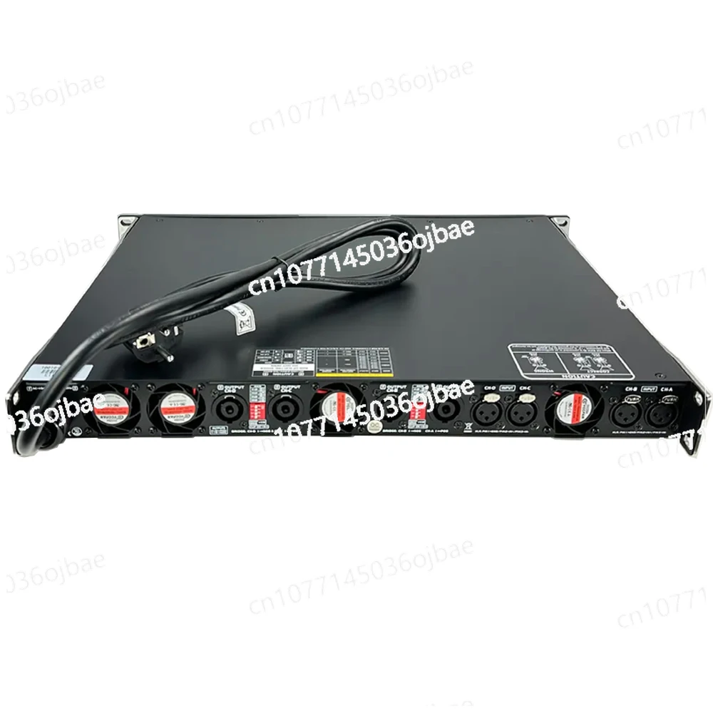 

4-Channel 10000W 1U Class D Professional Digital Audio Power Amplifier, Operating 2 Ohms with Wide PFC Range