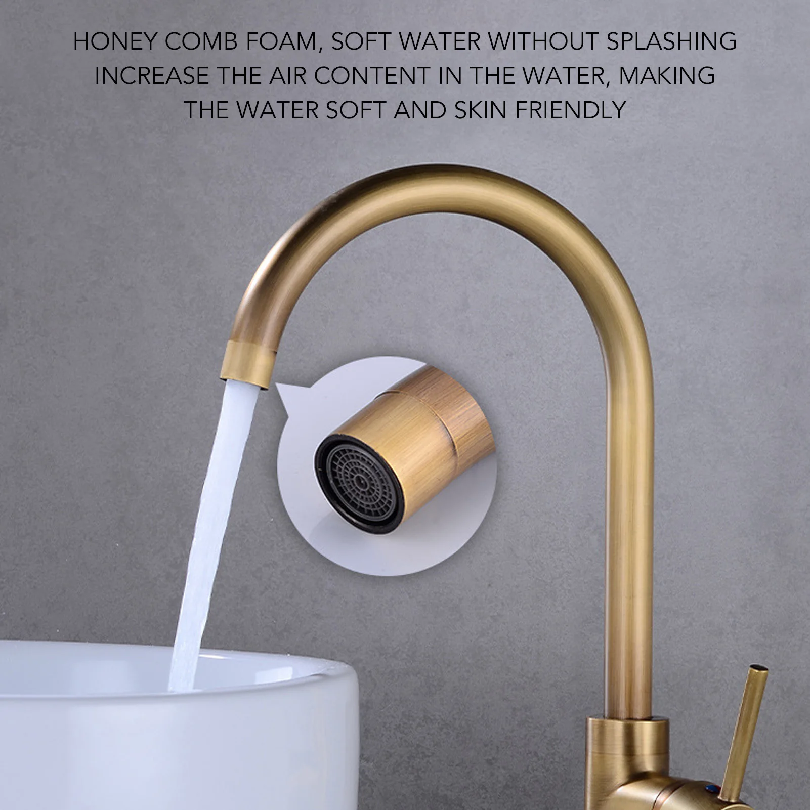 Freestanding Bathtub Faucet Corrosion Resistant Stable Shower Mixer Tap Elegant High Durability for Column Type Basin