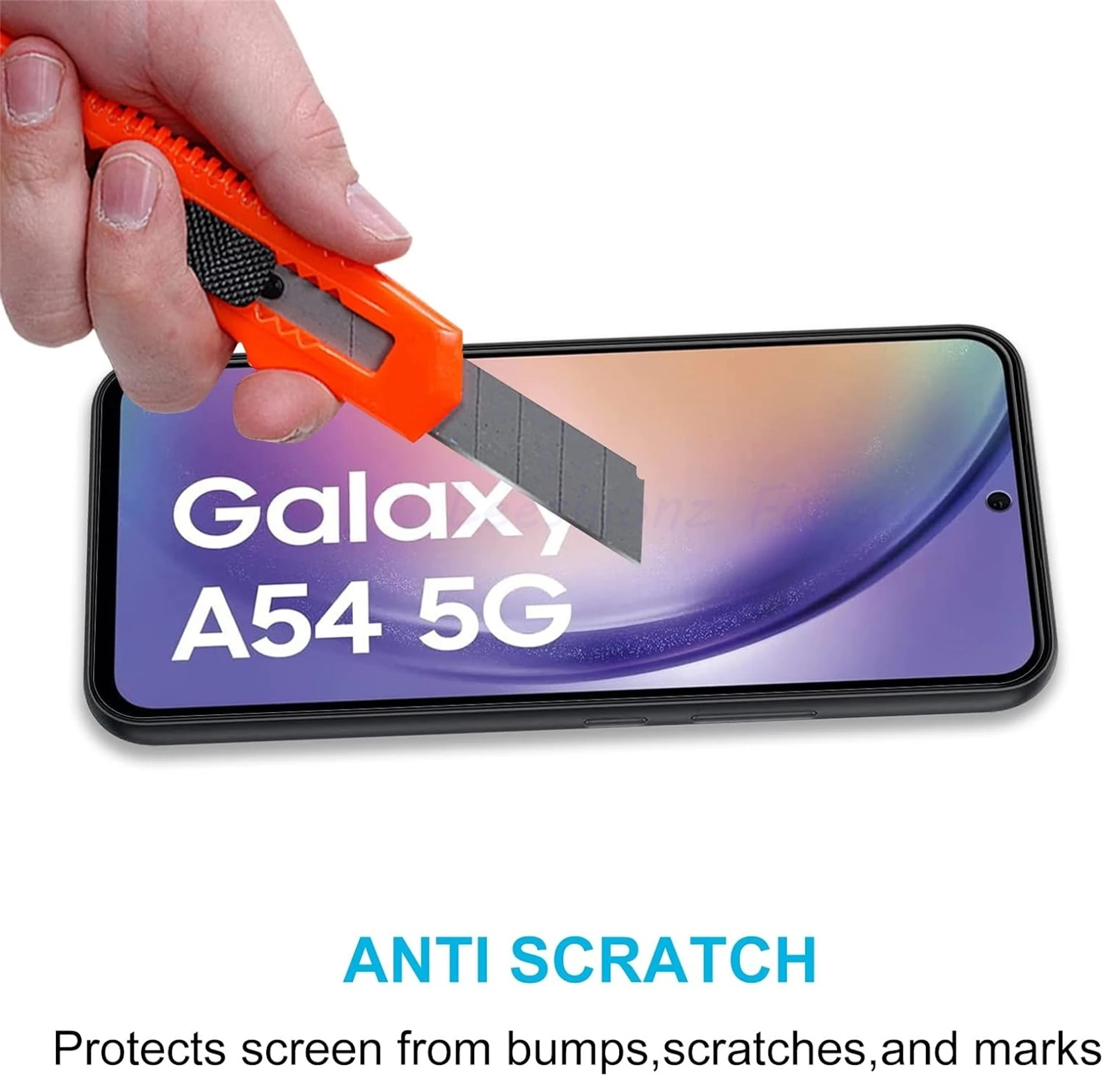 2/4 шт., 10D закаленное стекло для Samsung Galaxy A54 A54