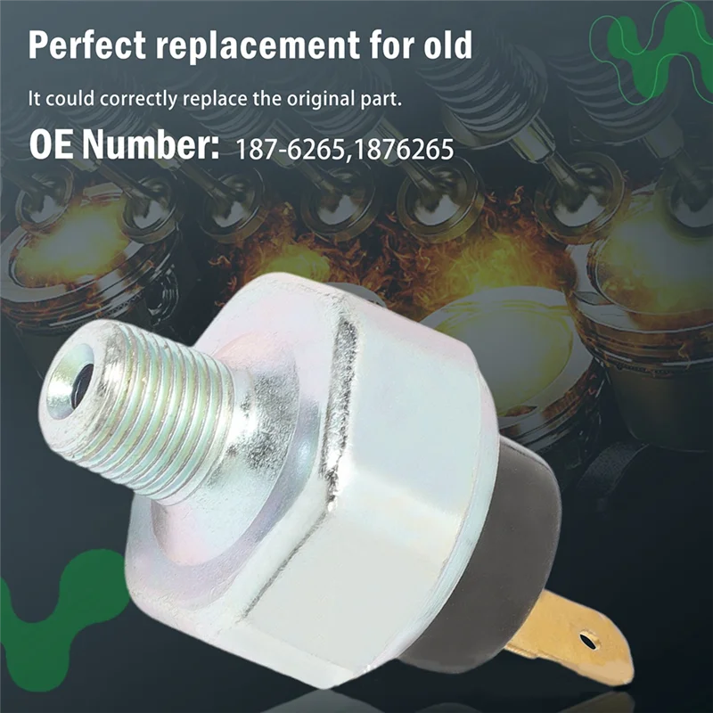 Ingenious-Oil Pressure Switch For Cummins Generator EH650V Engine Oil Pressure Sensor Oil Pressure Switch For Cummins 1876265