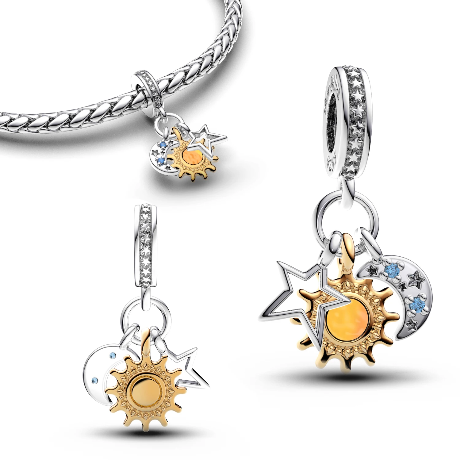 

High Quality Fine Jewelry Bracelet 925 Original Woman Charms Making Pendant Bracelets Accessories Bracelet Pendants 925 Women