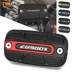 NEW Motorcycle Accessories CNC High quality front brake fluid reservoir cap cover For HONDA CB500X CB500 X CB 500X 2022-2023
