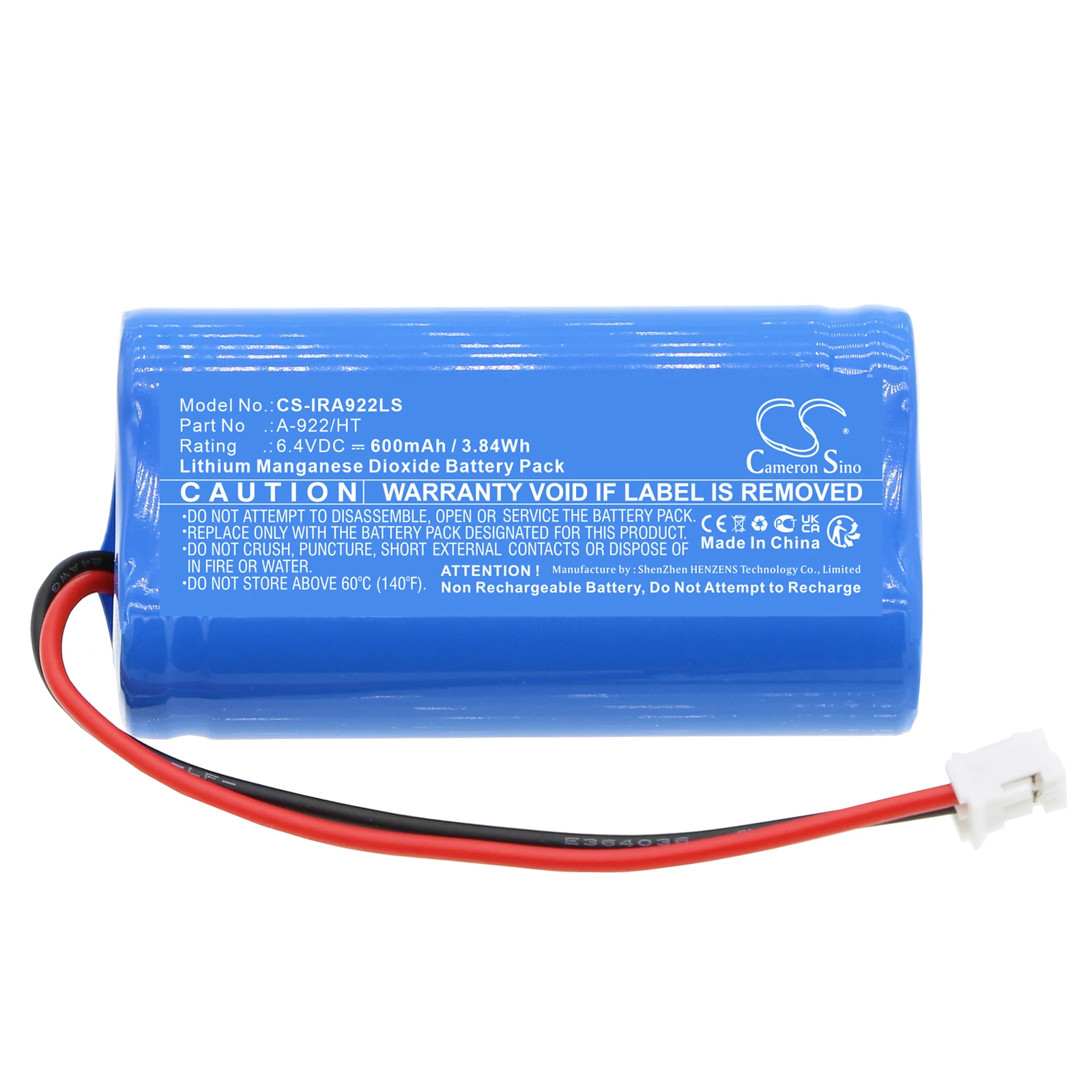 Emergency Lighting Battery For IRON LUX E73