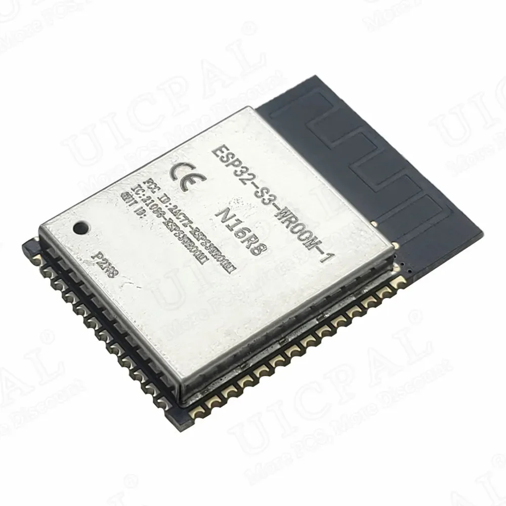 ESP32-S3-WROOM-1 ESP32 S3 N16R8 2.4G Wifi BT Module 32-Bit Dual-Core Low Power 8MB PSRAM 16MB Flash