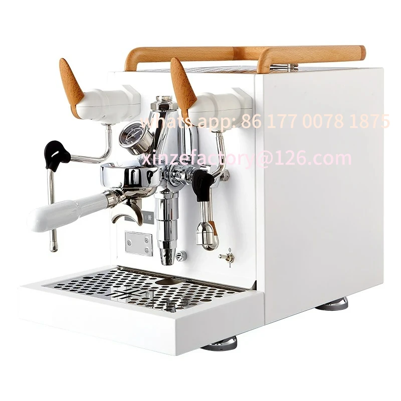 Cafetera personalizable 220V 2200W, máquina de prensado de café multiusos M3124F, comercial profesional automático E61 Express