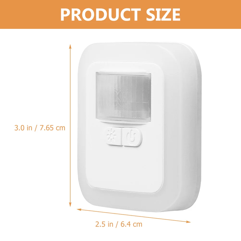 LED الاستشعار ضوء الليل قابل للتعديل أباجورة المكونات في غرفة ضوء الاتحاد الأوروبي التوصيل حساسية عالية السلس لطيف جو مريح