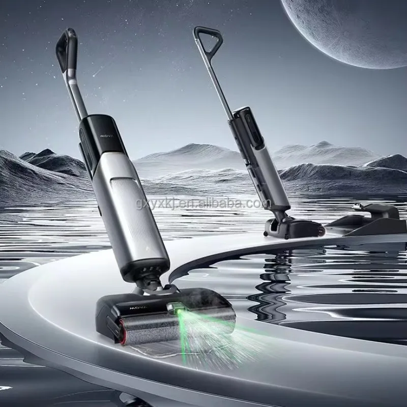 Airo MOVA X40 Pro Handheld Upright Cordless Wet/Dry Mop & Vacuum Cleaner with Self-Cleaning for Household & Hotel Use