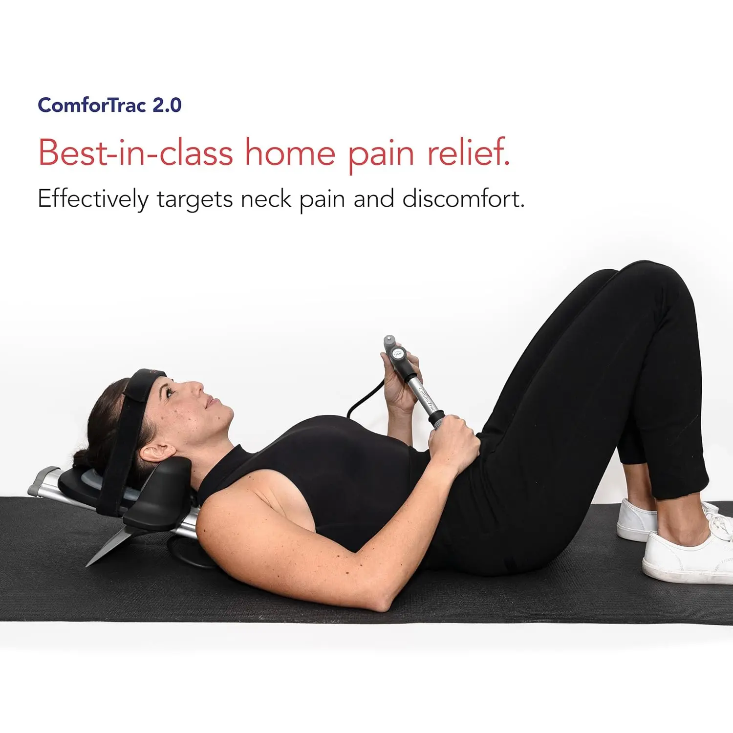 ComforTrac-Deluxe Home Cervical Traction Kit 2.0, Neck Therapy, Discomfort Relief, Relieve Cervicalgia, Degeneration of Disc