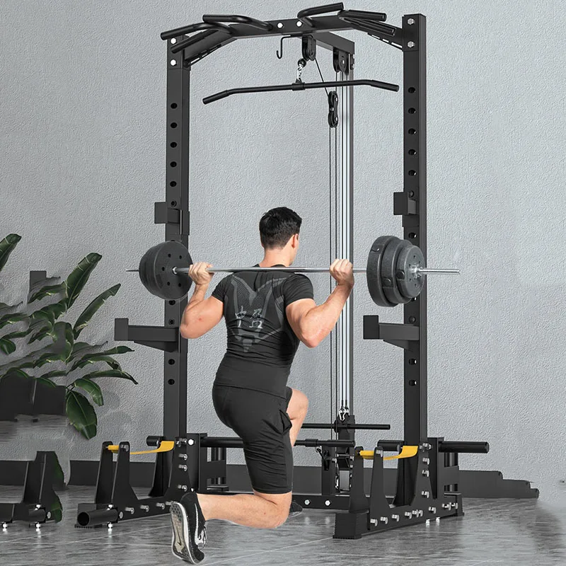 Équipement d'entraînement complet MIYAUP, cadre multifonctionnel pour squats et pompes à domicile