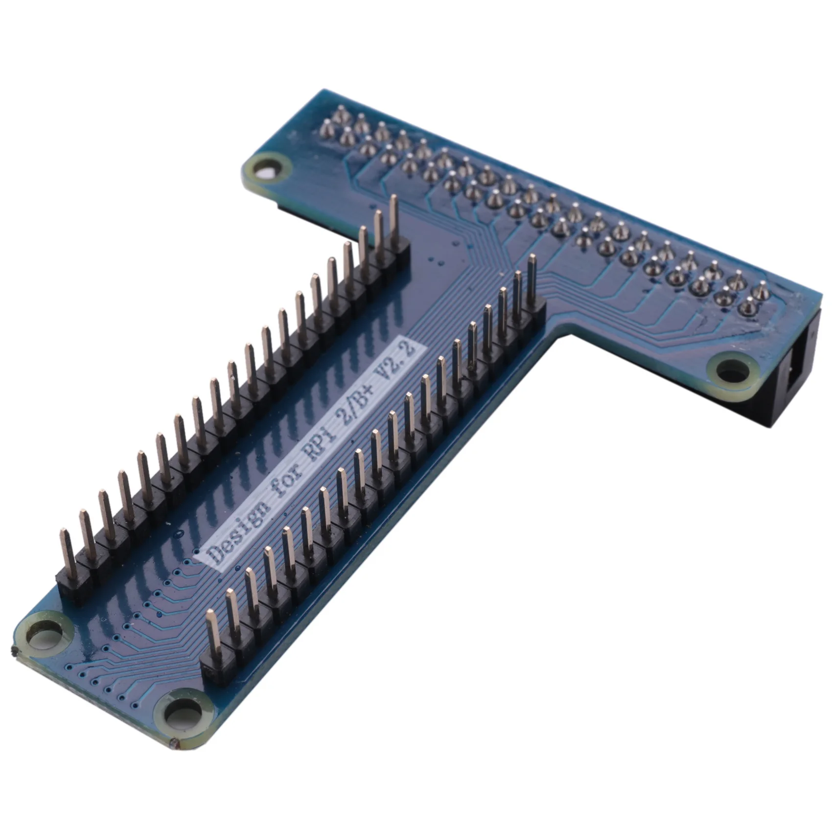 T Type RPI GPIO แผงวงจรขยายขยายช่องกว้าง + 20ซม. สายริบบิ้นแบน40Pin FC40สำหรับ Raspberry Pi 3 2รุ่น B