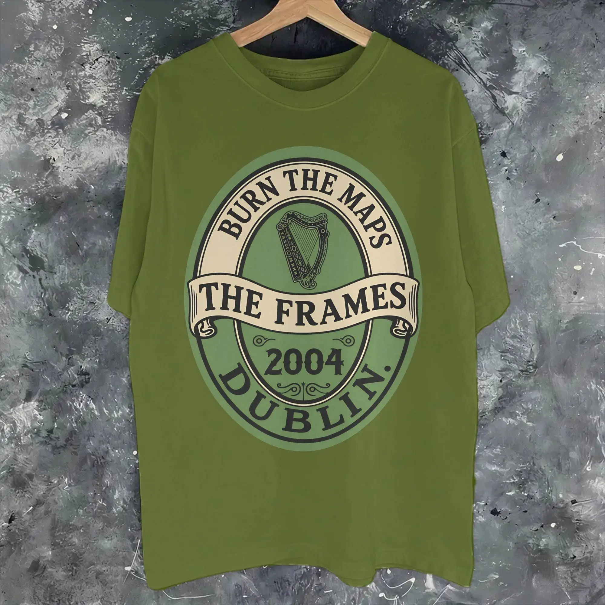 The Frames - Burn The Maps  Merch Unisex T Shirt Cotton Tee Graphic Printed  T-shirt Clothes