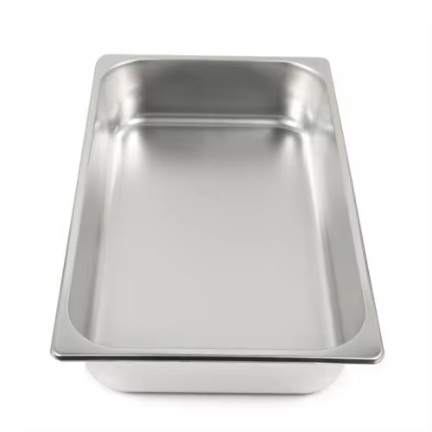 

New 6 Pack Full Size 4" Deep Stainless Steel Prep Table Buffet Food Pan Hotel