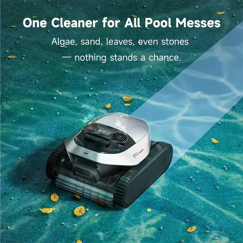 Wireless Remote Control Pool Cleaning Robot Automatic Underwater Vacuum Cleaner Smart Filtration System for Inground Swimming