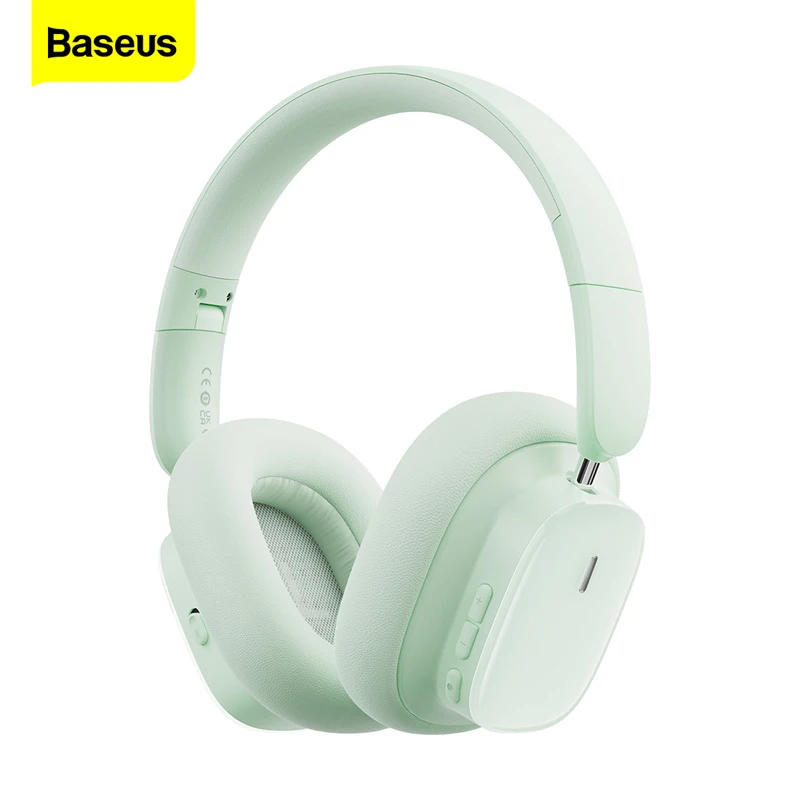 

Baseus Bowie H1i Headphones Wireless Bluetooth 5.3 Earphones ANC Noise Cancellation Earbuds HiFi 3D Audio Fone Headset Gamer Pro