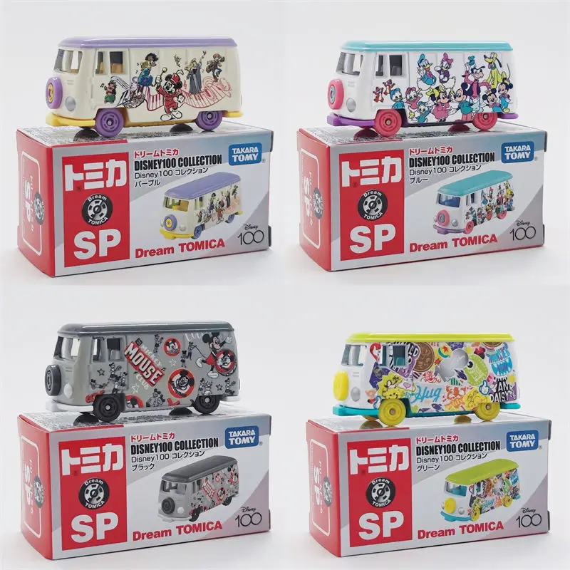 

Takara Tomy Dream Tomica SP Disney 100 Collection Die Casting Mini Car Toy Mickey Mouse Cute Bus Model
