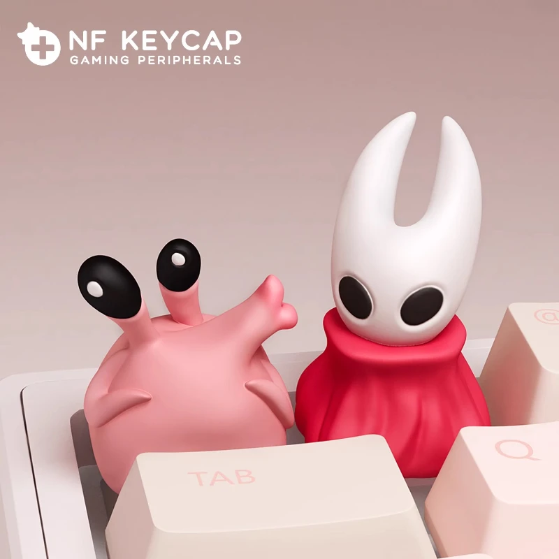 

Hollow Knight Hornet Nunu 3D Keycap Персонализированный милый колпачок для клавиатуры Механическая клавиатура Смола Keycap Creative ESC