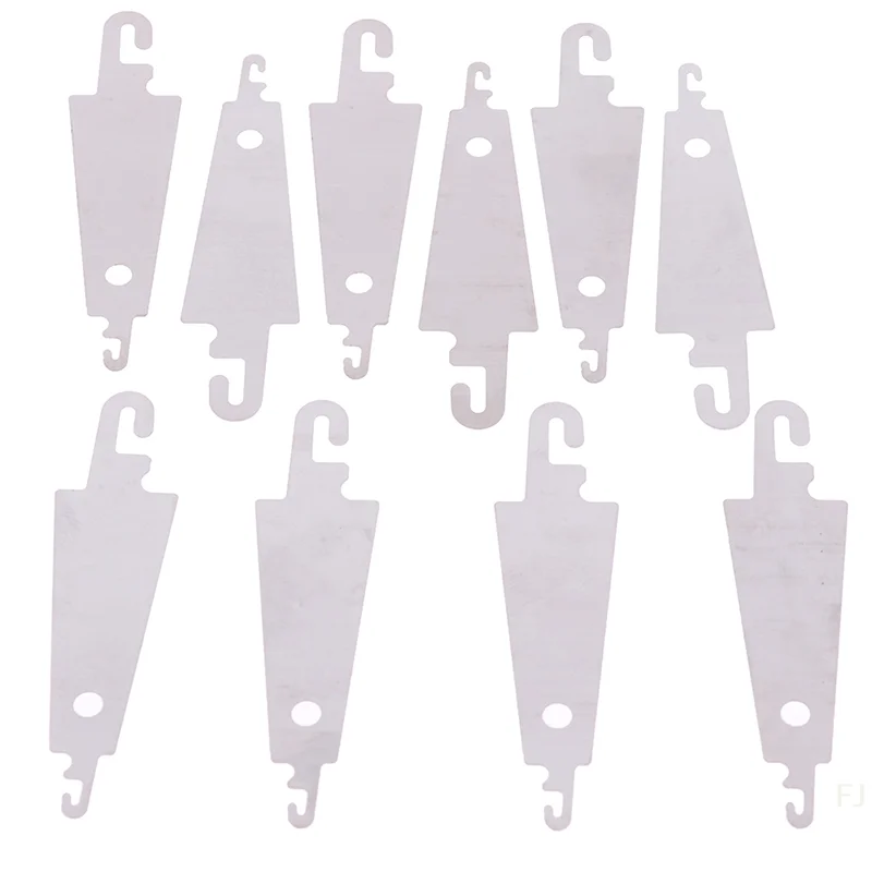 [YU] 10 pièce/ensemble en acier inoxydable point de croix filetage crochet aiguille enfileur point