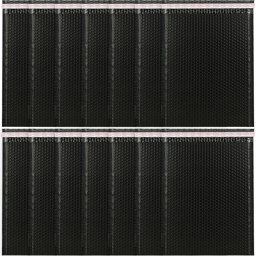 20 sacos dos mailers da bolha dos pces engrossados envelopes acolchoados da transporte para a correspondência pinturas eletrônicas auto selo poeira à prova de vibração