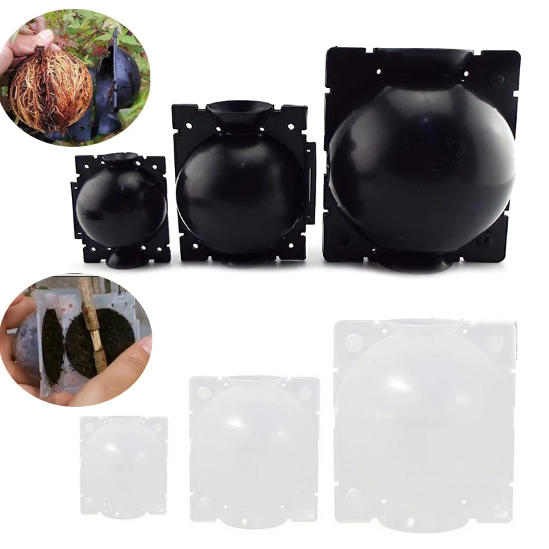 

Reusable Plant Rooting Device High Pressure Propagation Ball High Pressure Box Grafting Breed Plant Rooting Ball E1