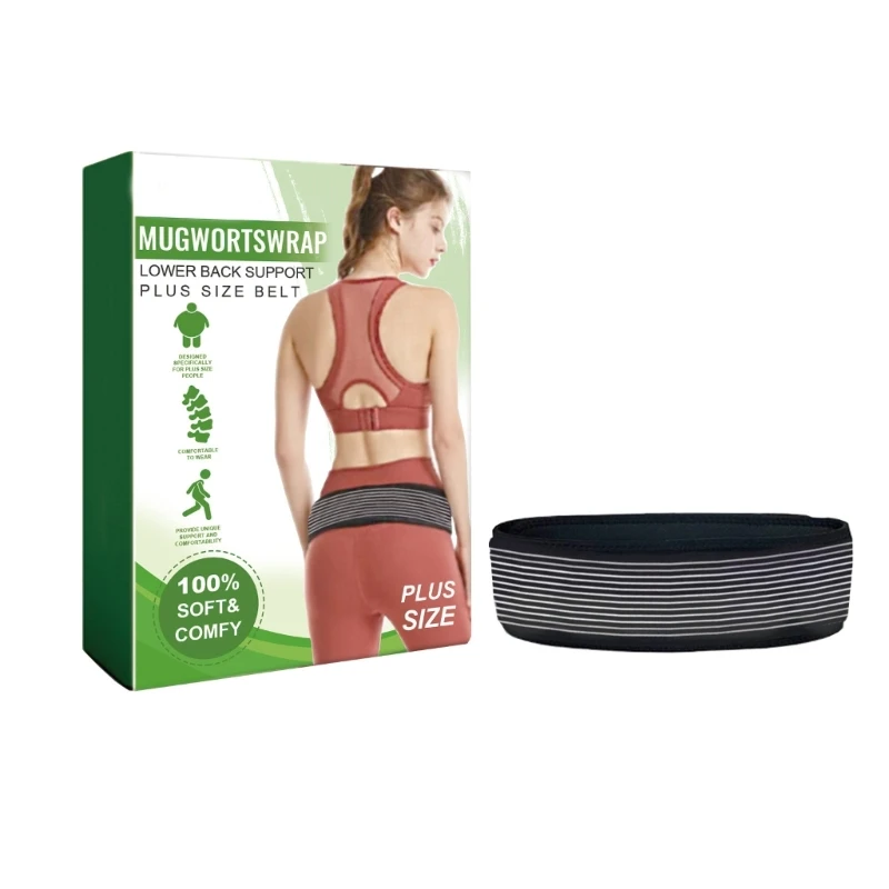 Waist Support Belt Designed for People with Larger Waist Ensures Excellent Support and Comfort Adjustable Fit Drop Shipping