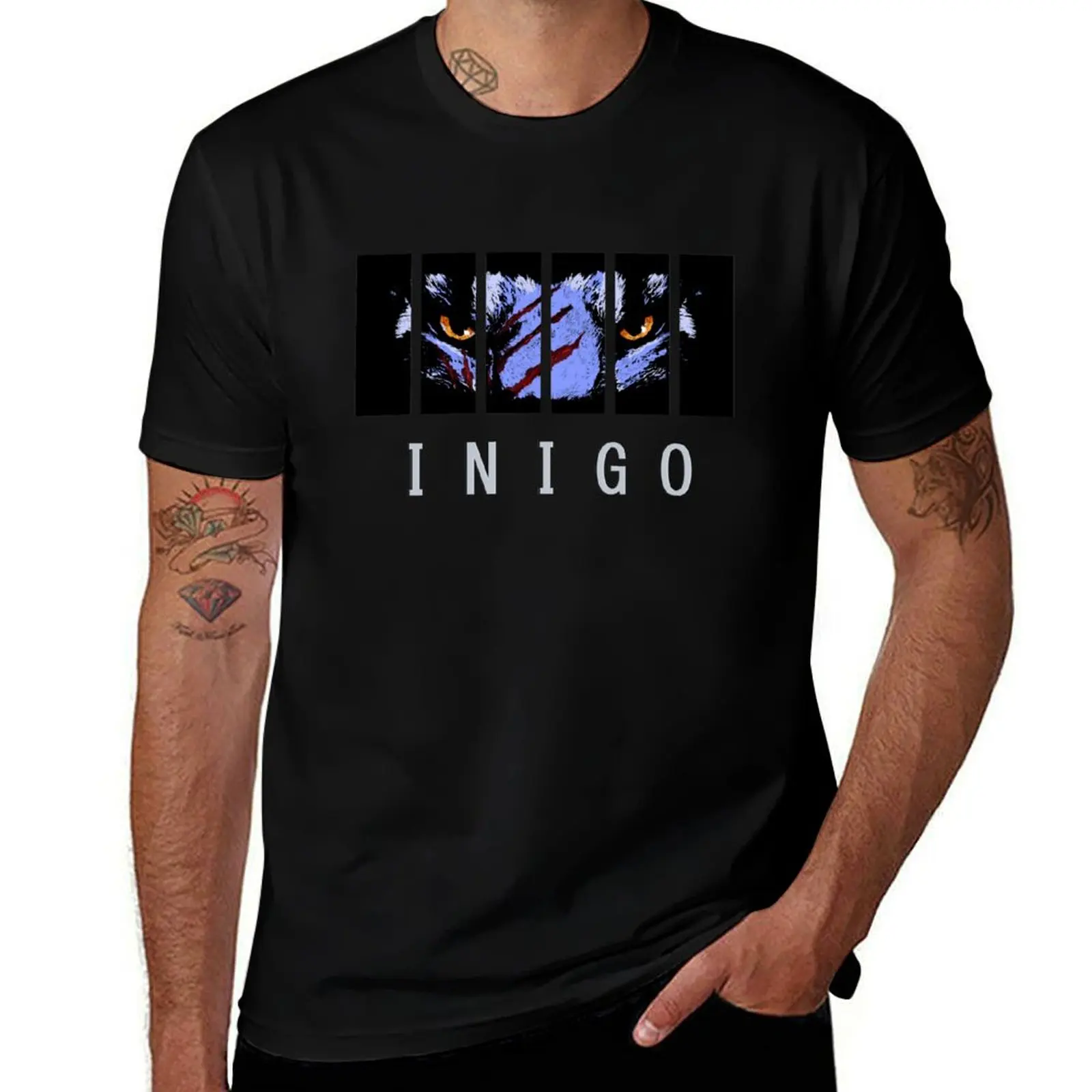 Inigo Caged T-Shirt heavyweights tops man clothes oversizeds mens clothing