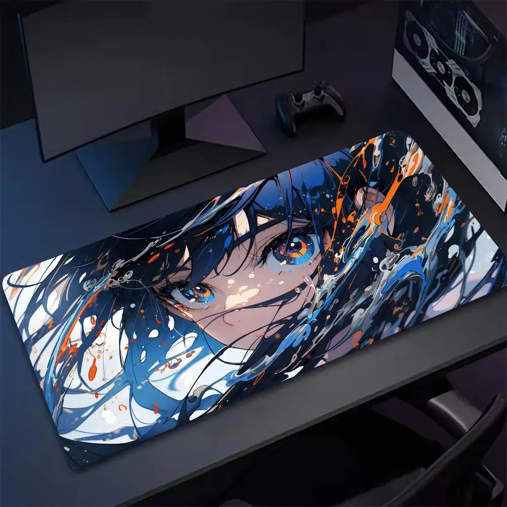 Keyboard Pad carpet Large MousePad XXL monitor Gaming Rubber Lock Desk mouse Mat Computer Gamers work office
