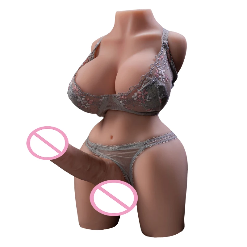 MIVM Big Penis Adult Sex Toys Realistic Anal Vagina Penis Dick 5.6KG TPE Half Body Sex Doll Cock Ladyboy Torso Love Doll 18+