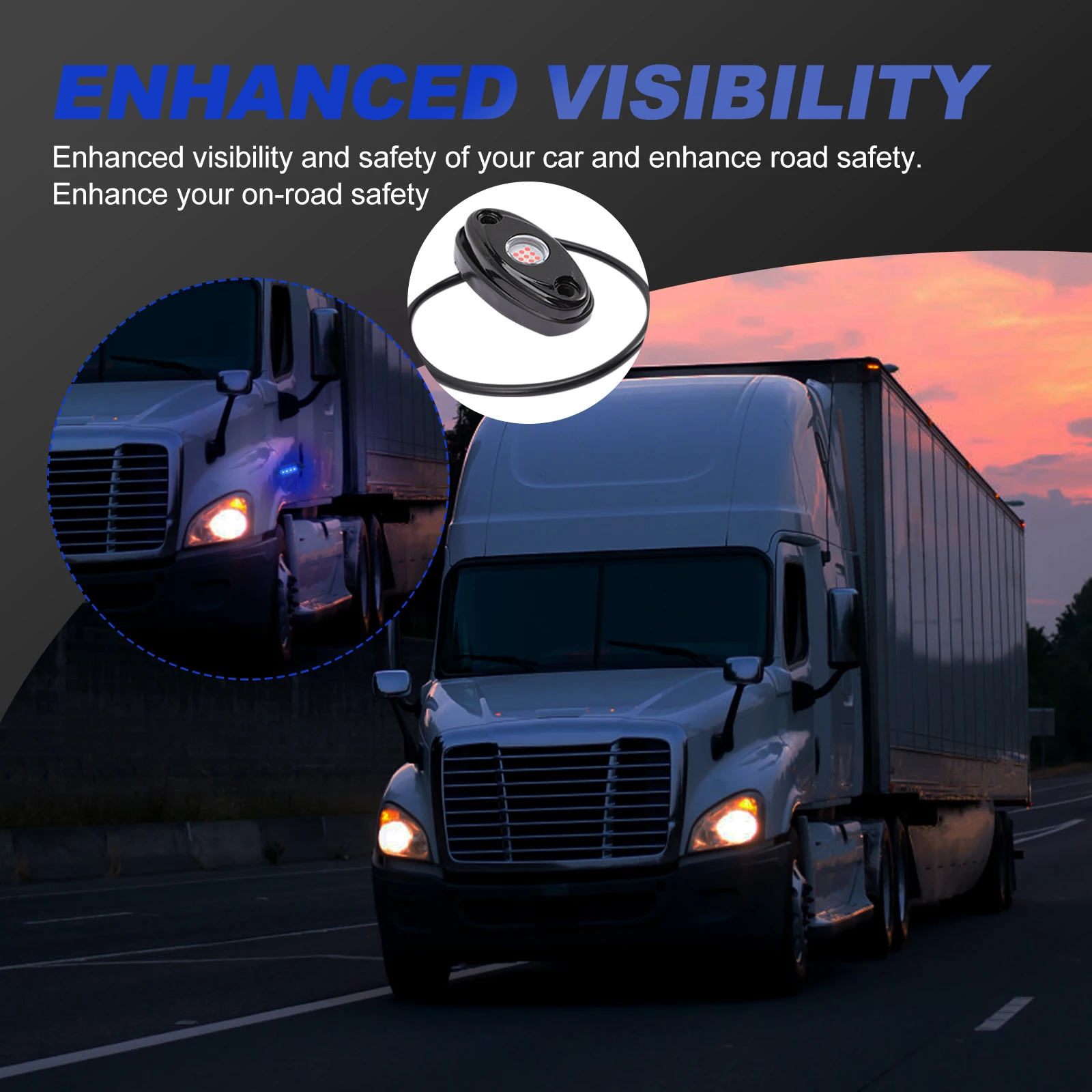 

Led Car Chassis Accessories Light For Trucks Motorcycles Rock Lights Led Light Accessories