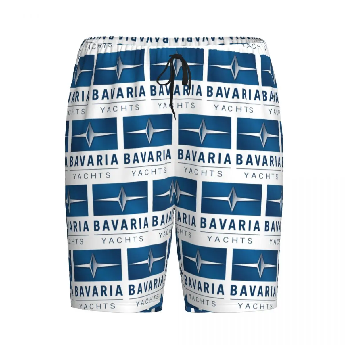 

Custom Bavaria Yachts Blue Silver Logo Shorts Sleeping Pants Men Pajama Pants Lounge Sleep Sleepwear Bottoms