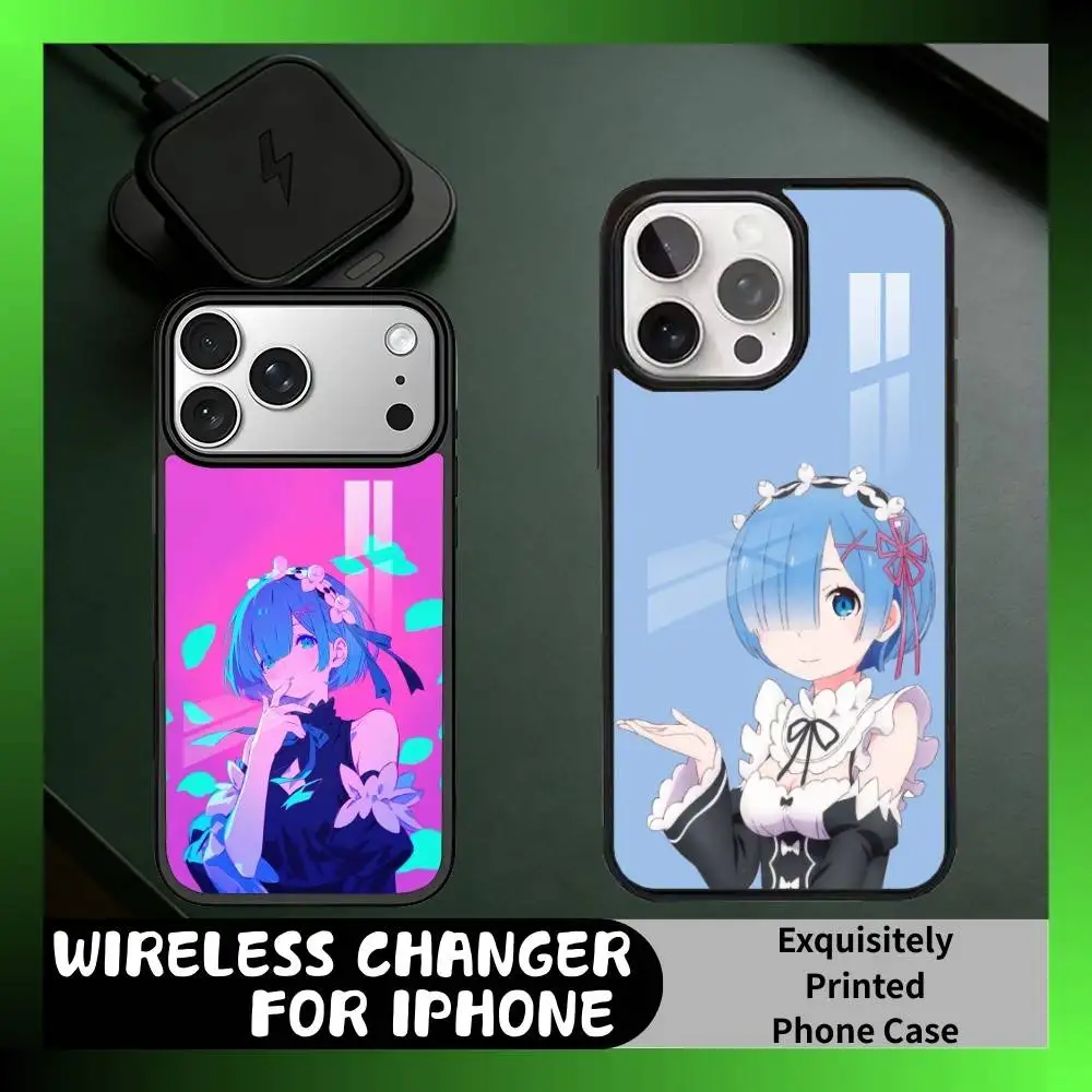 RE0 S-Subaru Anime R-Re-ZERO  Phone Case For iPhone17,16,15,14,13 Plus,Pro Max Magnetic For Magsafe Wireless Charging