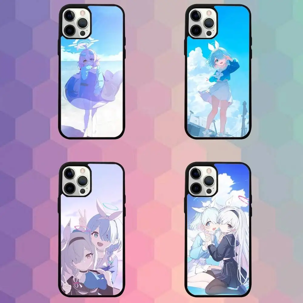 

B-Blues Anime A-Archive-es Phone Case For iPhone 16e,16,15,14,13,12,11,Plus,Pro,Max,Mini Magsafe Magnetic Wireless Charging