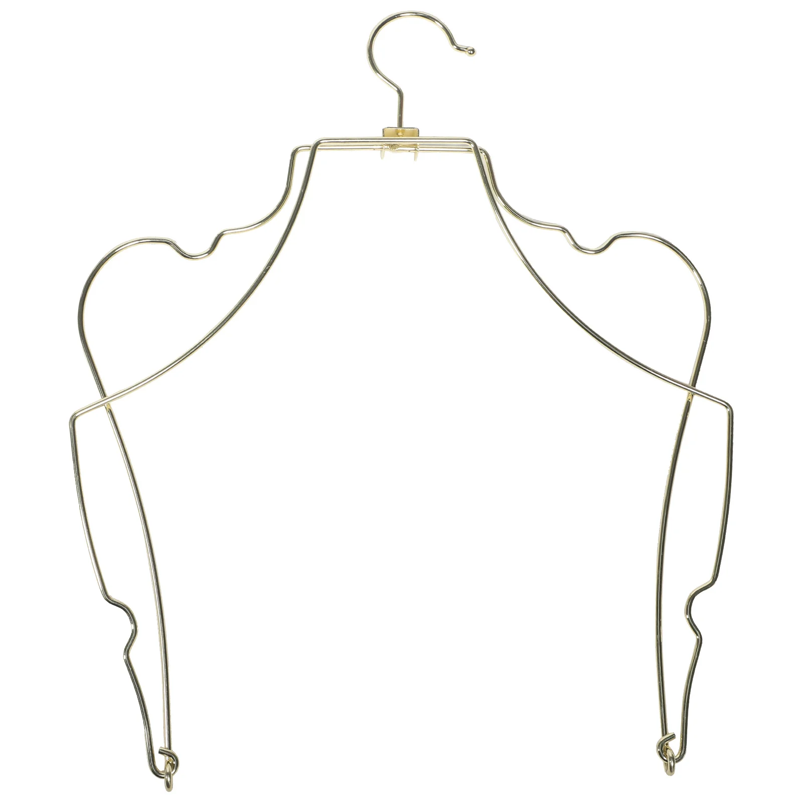 

Metal Wire Body Shape Swimsuit Hanger Flat Drying Rack Bikini Swimwear Lingerie Display Hanger Lingerie Hanging Rack