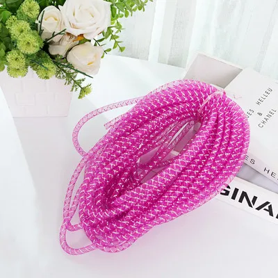 Netzrohr, röhrenförmig, Rosshaar, Krinoline-Röhren, Crin Cyberlox, DIY-Halskette, Halsband, Armband, Haarnadel, Dekoration, Bastelbedarf, 4 mm/8 mm – Detail 17
