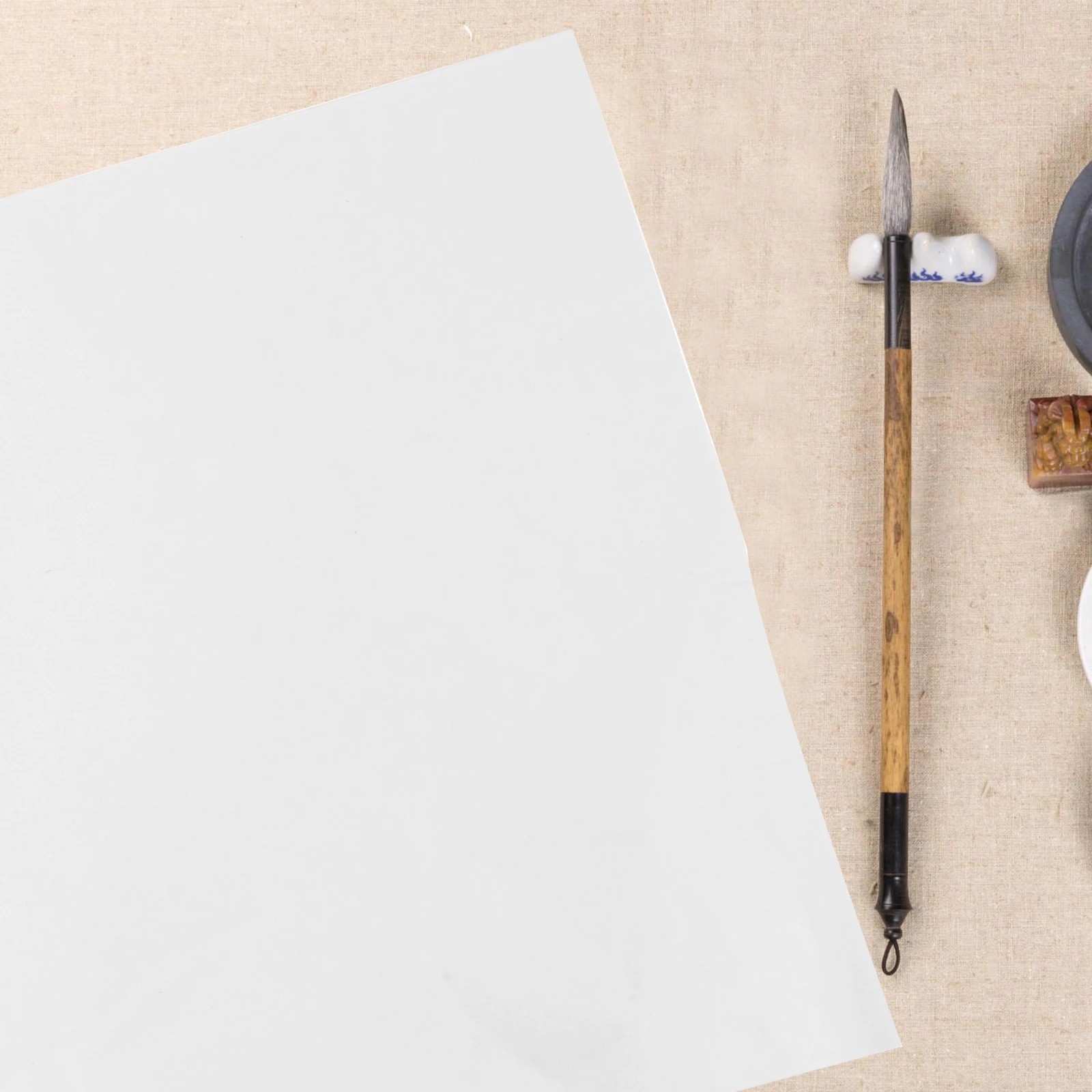 

2 X 30Pcs Square Rice Paper Calligraphy Practice Paper For Ink Chinese Painting High Quality Lightweight