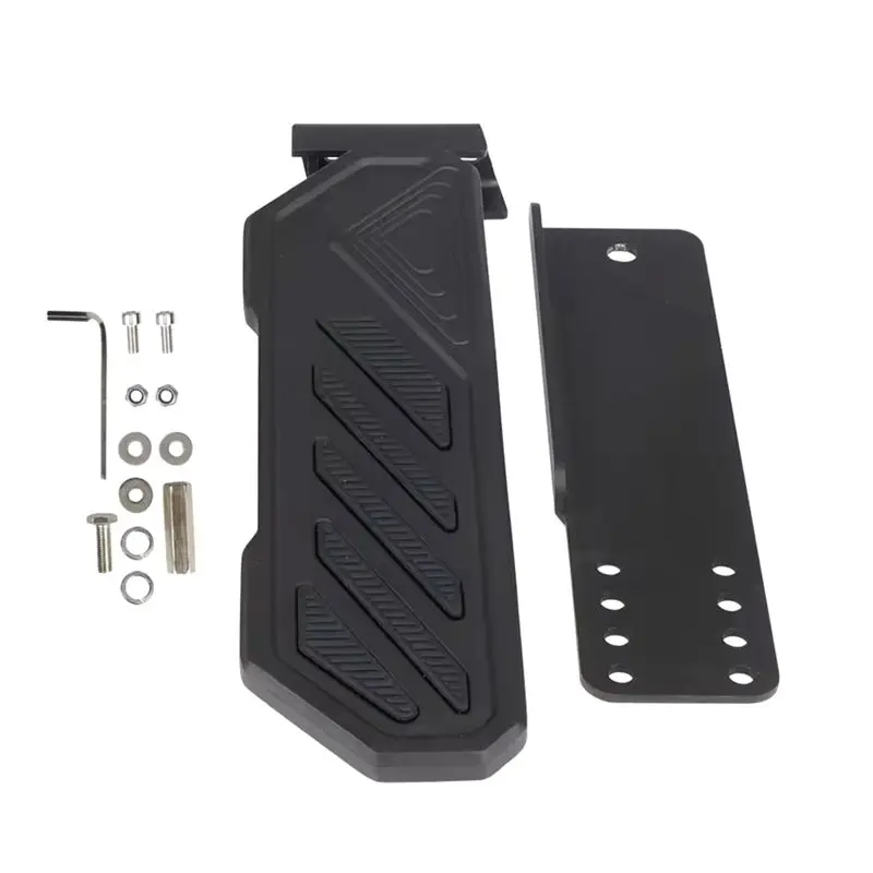 Подножка для водителя (левая сторона) для Jeep Wrangler JL JLU 4XE и Gladiator JT, противоскользящая, 2018-2022, черная-A67F