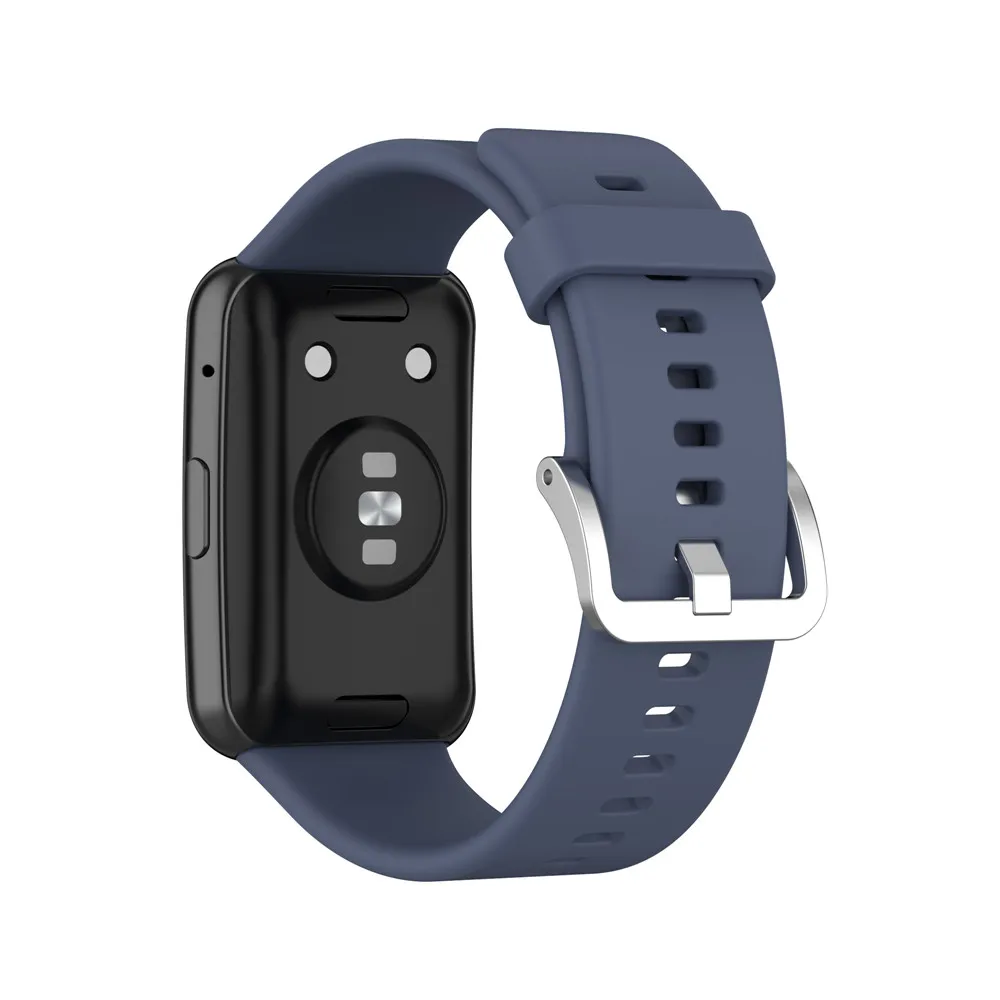 BEHUA Buntes Silikonarmband für Huawei Watch Fit Original Smartwatch-Zubehör, Handgelenksband mit Werkzeug, einfache Anpassung – Detail 27