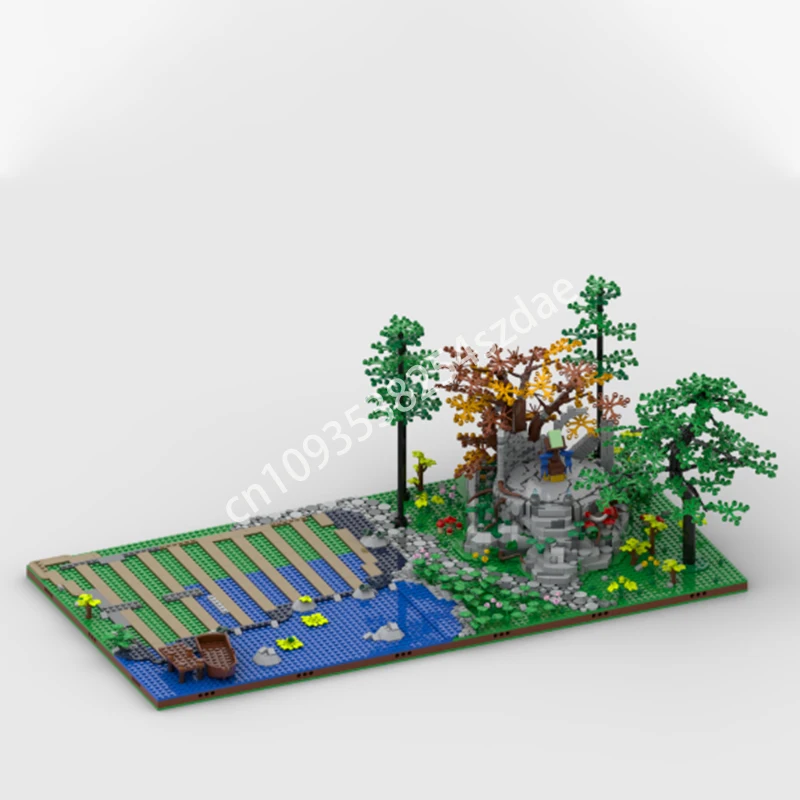 

2757 шт. MOC дисплей для Ds&Ds сказка красного дракона строительные блоки логическое мышление для взрослых DIY Рождественская игрушка подарок STEAM Learning