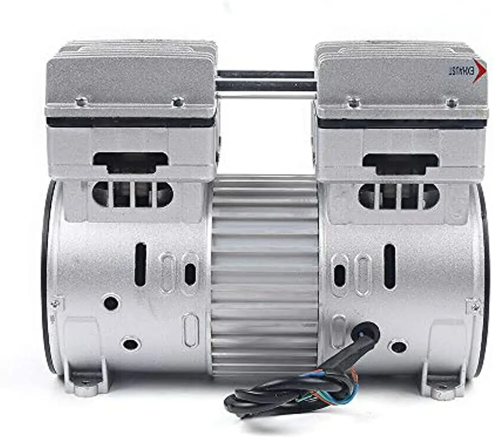 750 واط/1 حصان 8 بار ضاغط الهواء المضغوط الصامت رئيس وحدة ضاغط الهواء الخالية من الزيت 1400 دورة في الدقيقة 220 فولت 145 لتر/دقيقة