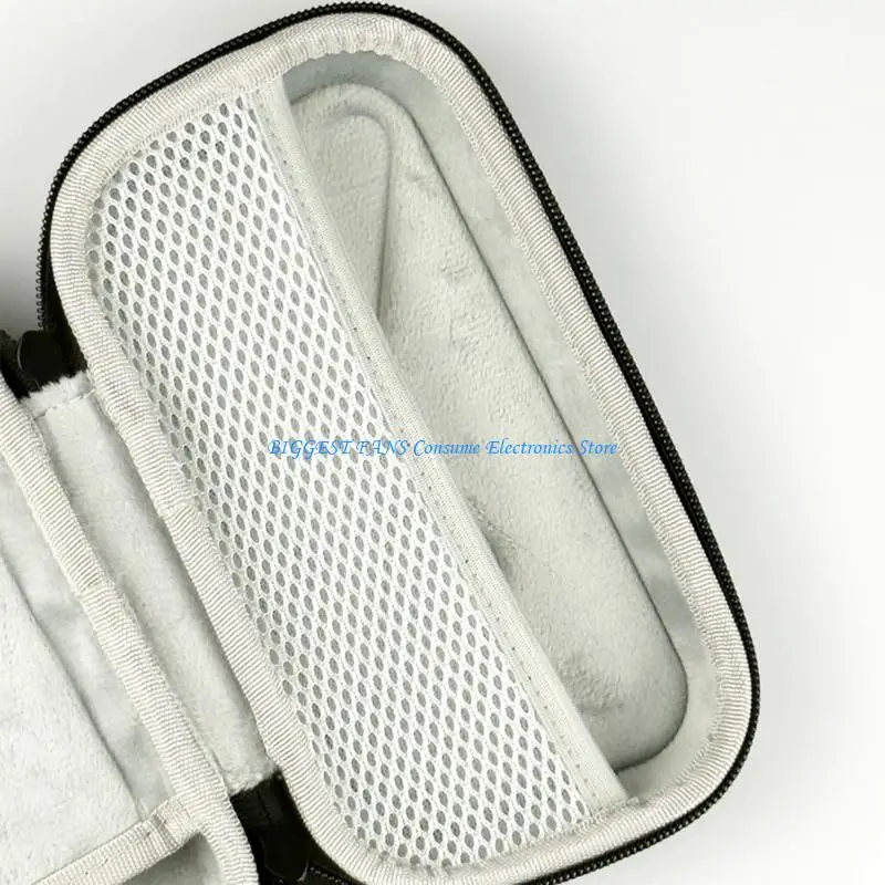 F68B Game Console for AYANEO Mini Scratchproof Carrying Case Shockproof Storage Bag Hard Case with Pocket