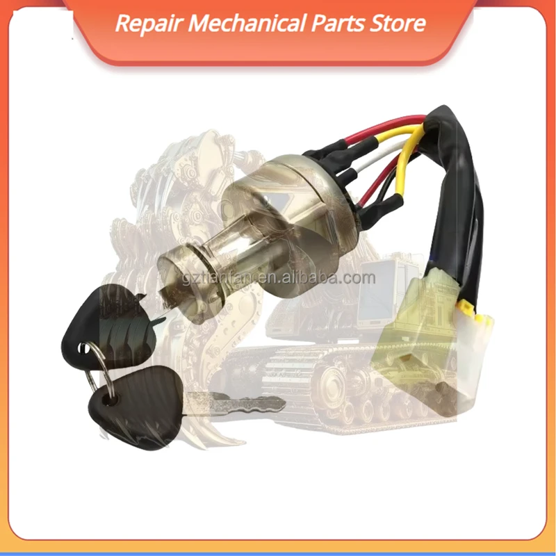 

VOE14526158 Электрические детали экскаватора, переключатель стартера, переключатель зажигания с 2 ключами 14526158 для EC210 EC240 EC290