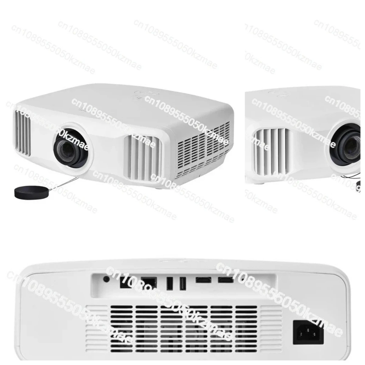 3300Lumen 4LED 3LCD Projector | 1920×1200 Wireless Surround Sound Movie Projector